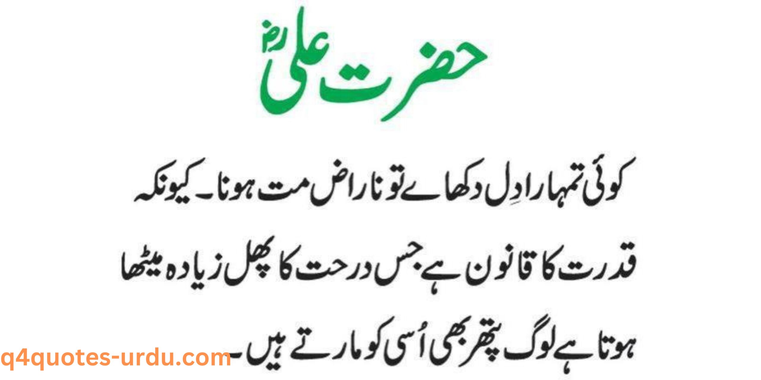 Hazrat Ali Quotes